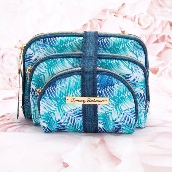 Tommy Bahama Handbags - Tommy Bahama 3 Piece Travel Accessory Toiletry Set